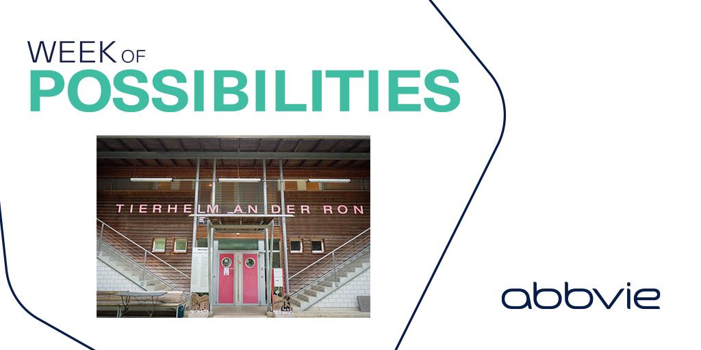 AbbVie Mitarbeitende nehmen die #WeekofPossibilities zum Anlass, um dem Tierheim an der Ron tatkräftig zu helfen. Ob Käfige ausmisten, jäten oder den Tieren etwas Gutes tun. Es gibt jede Menge zu tun. #AbbVieGivesBack