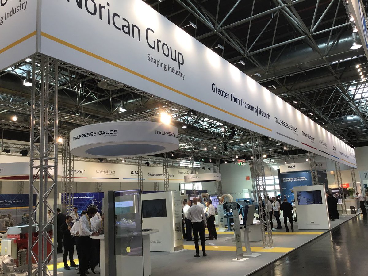 wheelabrator's tweet image. Digital solutions, transformative technologies and groundbreaking innovations for today’s #CompleteConnectedFoundry. #GIFA2019 is officially open! We’re reporting from @TBWoM. Follow #NoricanAtGIFA to stay tuned. 
📍 Hall 11, stand A74-A78
ow.ly/vDl050uJHob