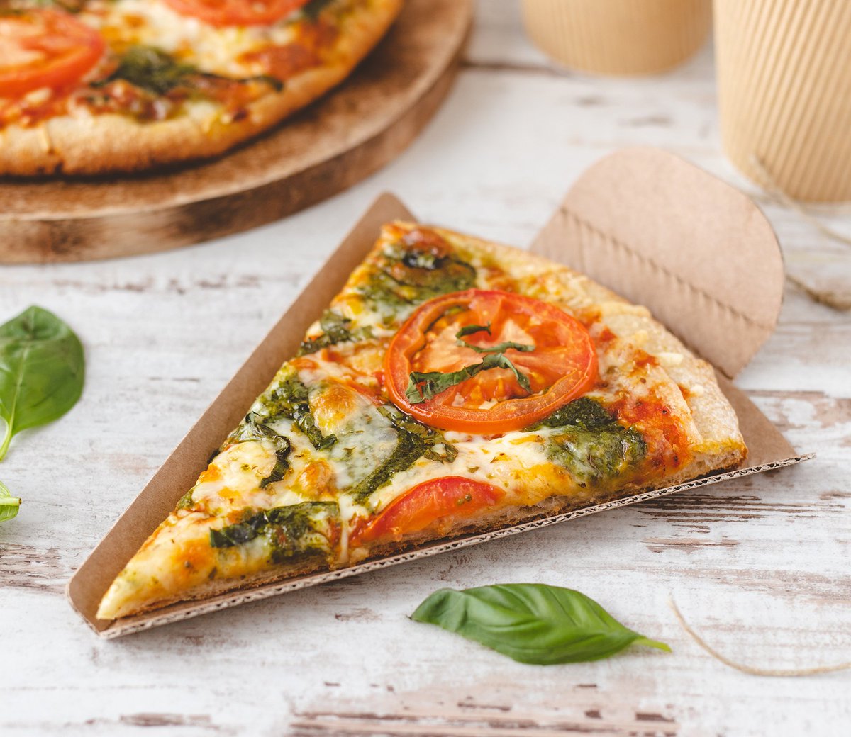 🍕 Queste scatole a forma di porzione sono ideali per pasticcerie e negozi di cibo da asporto. Non possono essere più dolci! 🍕