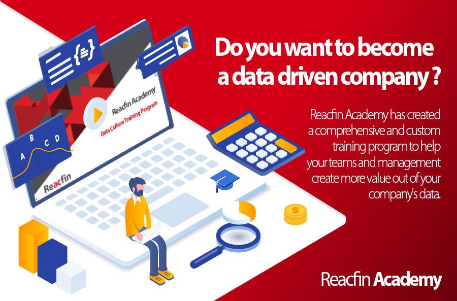Be part of the evolution and unleash the power of data in your organization! Check out our Data Culture program: youtube.com/watch?v=OoiI3g… Interested? Contact us at learning@reacfinacademy.com and we will be happy to design your own training path.