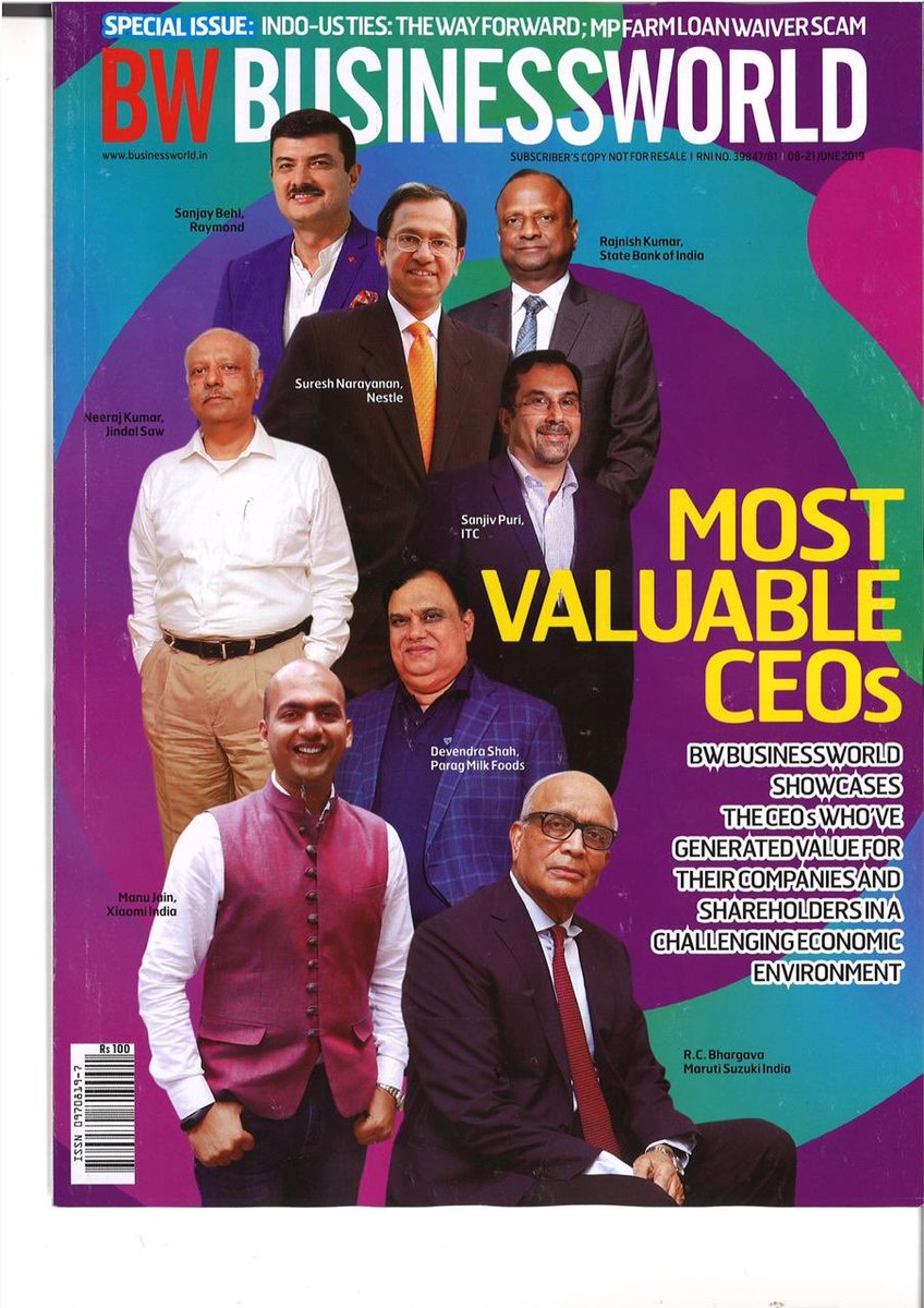 akshalishah's tweet photo. Brilliantly written piece by @manish_k_kha1 for @BWBusinessworld .
#ValuableCEOS #DevendraShah https://t.co/JkNdiHdo1J