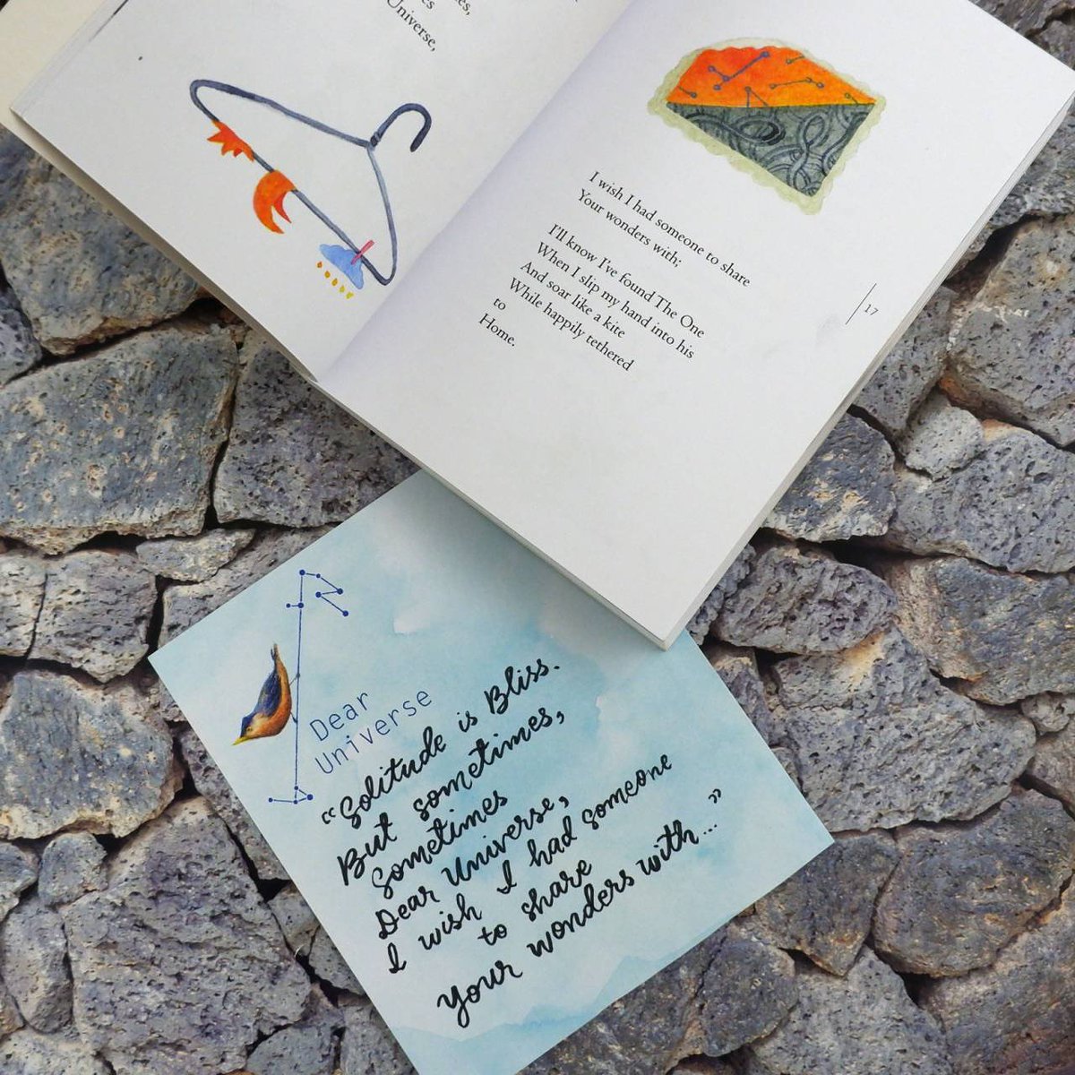 sparkbooksph's tweet photo. "Sometimes⁣
Dear Universe,⁣
I wish I had someone to share⁣
Your wonders with." ✨ ⁣⁣

Grab a copy of this little book in selected NBS branches, and online at https://t.co/oixDHgO5Ve.

It also has an audiobook version read by @joycepring available on Amazon. 

#poetry #poem https://t.co/eWfn0uGlJP