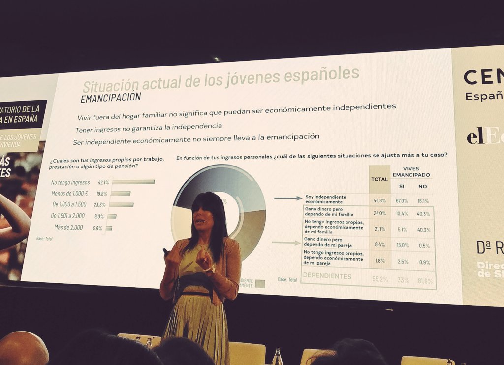 Maria_Bueno_G's tweet photo. Rosa Díaz, directora general de Sigma Dos "Tener ingresos no garantiza la independencia" #ObservatorioViviendaeE @elEconomistaes @CENTURY21 https://t.co/b4IJFDY2un