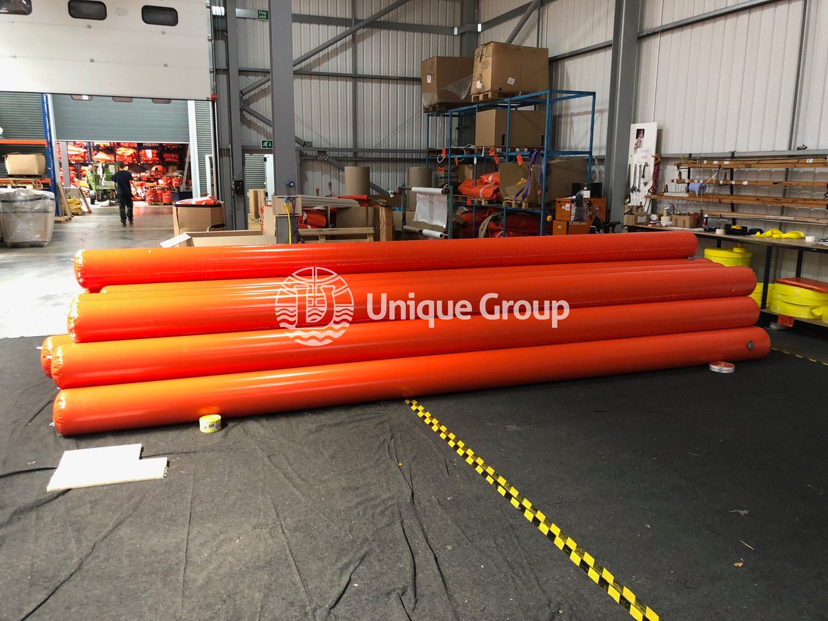 #ProjectSuccess : Our #Buoyancy & #Ballast division delivered a bespoke range of 300X6000 mm #Seaflex branded flotation modules in Finland to provide buoyancy for locally produced geotextile silt curtains. To know more, visit lnkd.in/egN9jiB #uniquegroup #europe