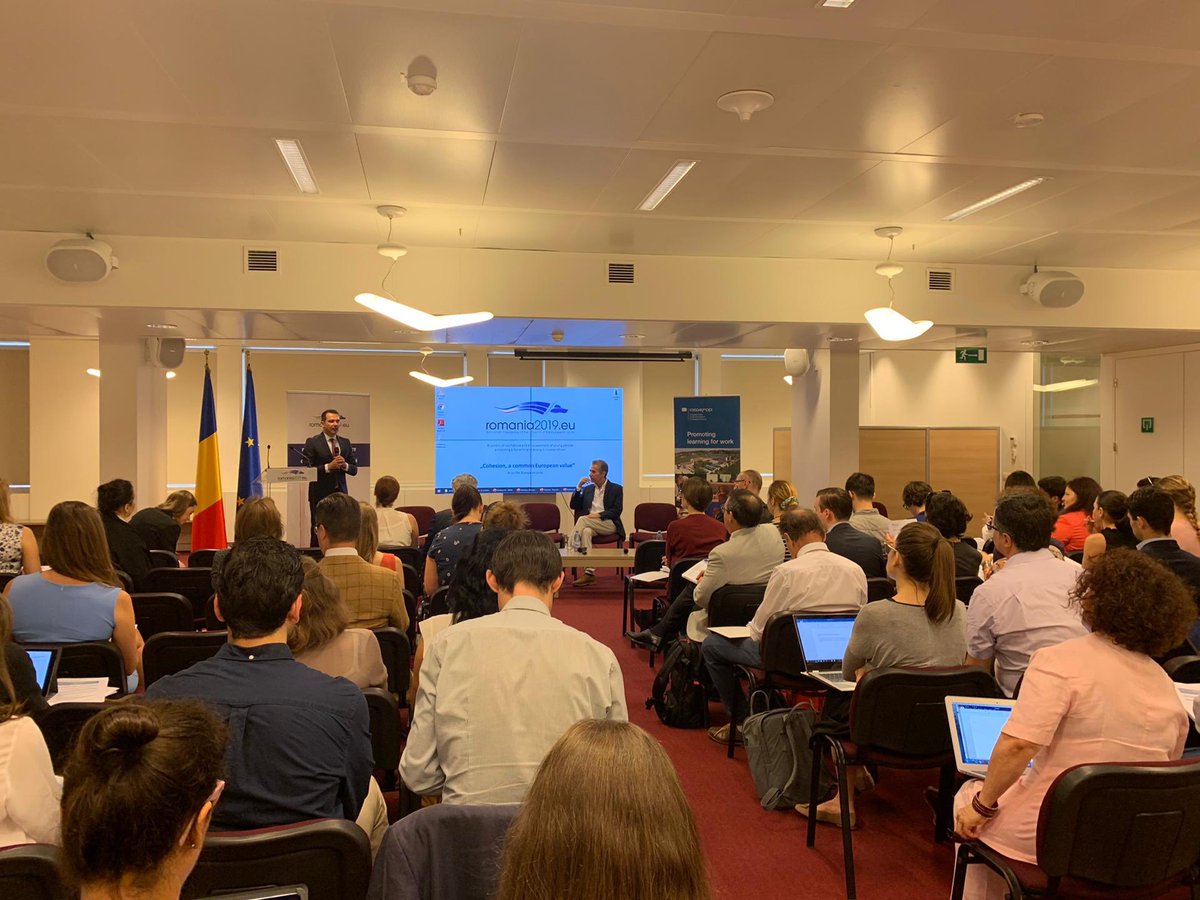 Ef_VET's tweet image. 🔎@Cedefop Brussels seminar on developing coherent approach to upskilling pathways for low skilled adults is happening now at the @ro2019eu