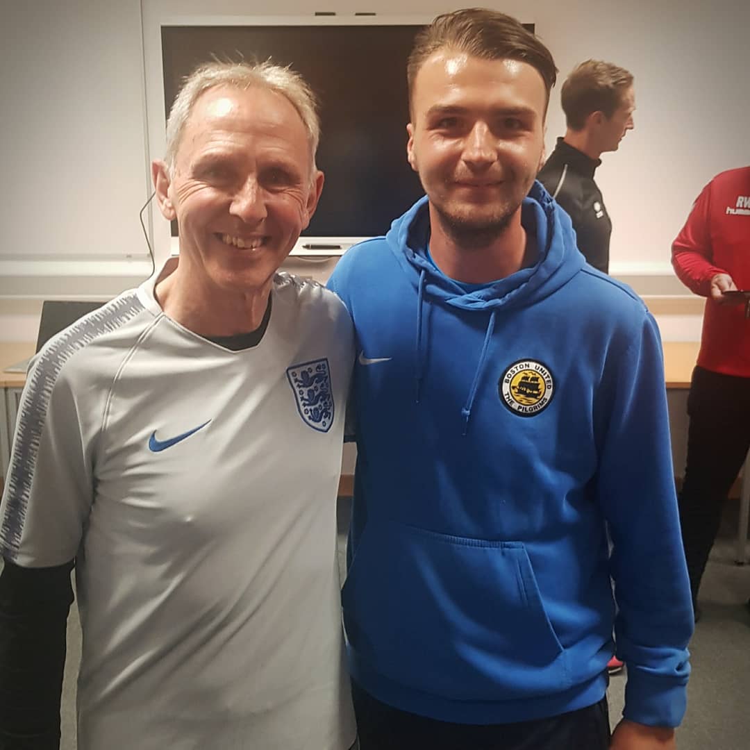 Its_LewisCook's tweet photo. "Football has to be FUN for kids or it dosent make sense" Johan Cruyff
What a great CPD Last night and some great ideas I can use to continue following the @England way. Thanks @sturge_p! If one coach does it the rest will follow #UpThePilgrims #LetsRipItUp @craigforbes101 https://t.co/IkY4CztLcI