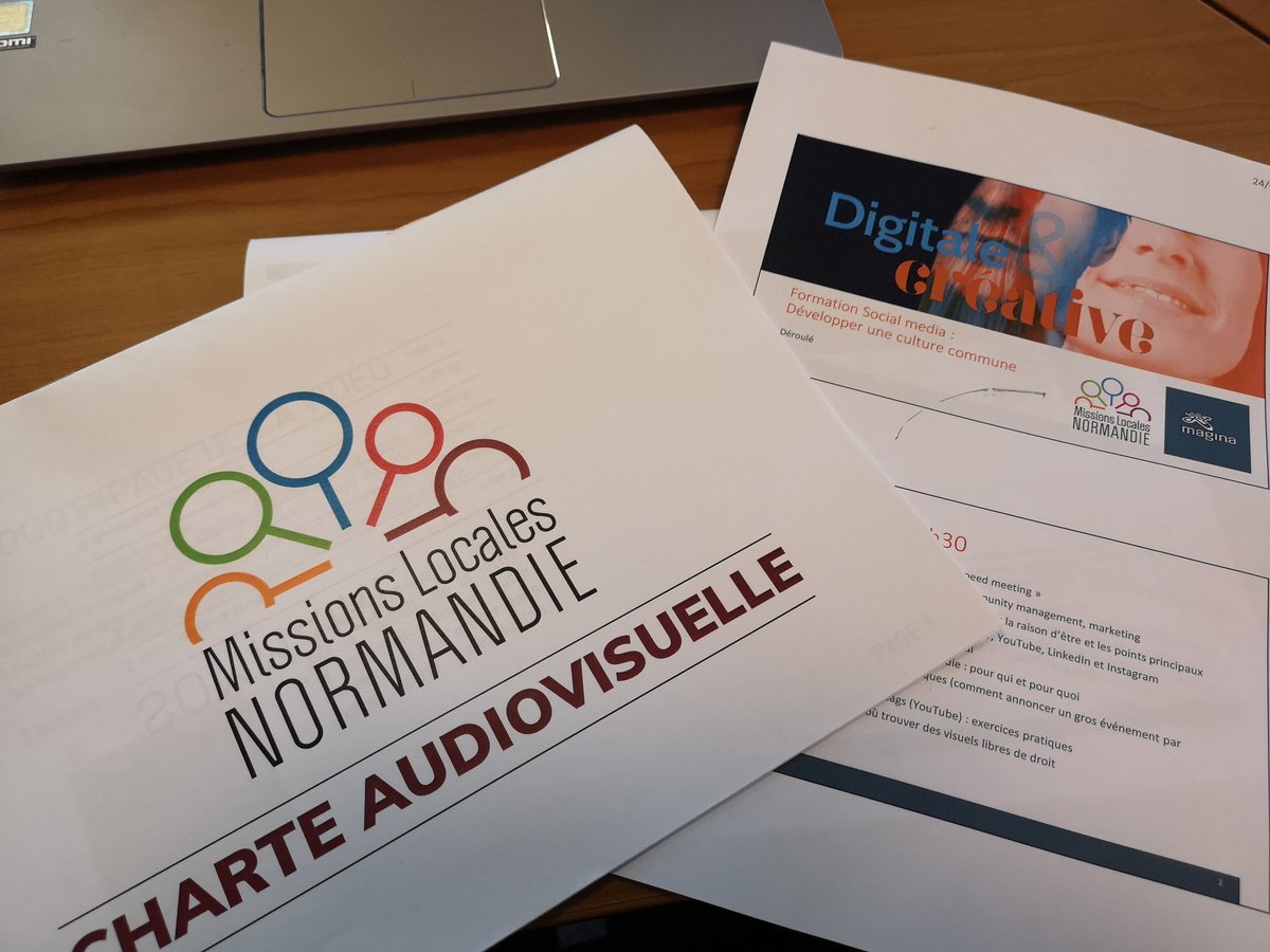 ARML_NORMANDIE's tweet photo. #formation #socialmedia organisée par l @ARML_NORMANDIE pour les #MissionsLocales de @RegionNormandie ! Langage commun, ligne éditoriale partagée, culture commune.... Pour gagner en lisibilité et en visibilité auprès des #jeunes, des entreprises, des partenaires.... https://t.co/TjIklzPO34