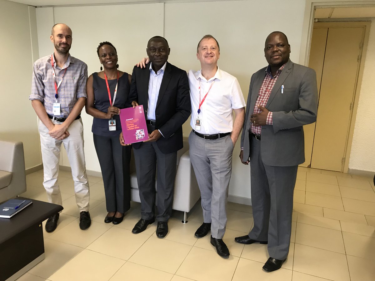 Hot from the press! Succss Africa IV, the 4th edition of success stories of work of <a href="/ilo/">International Labour Organization</a> in #Africa Congratulations to Joseph Momo for the milestone publication celebrated with members of the ILO Regional Office management Team <a href="/ILOAfrica/">ILO Africa</a> <a href="/MaryMugambi5/">Mary Mugambi</a> @panambie <a href="/Verapaquete/">Vera_PaquetePerdigao</a> <a href="/UN/">United Nations</a>