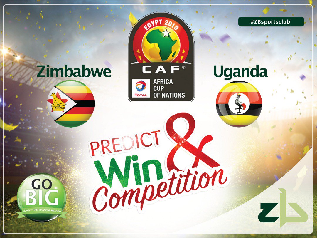 263Chat's tweet photo. #ZBPredictandwin 
Zimbabwe vs Uganda

-Be the 1st to correctly predict
-Follow @ZB_Bank 
-RT this post 
-Comment with your prediction together with the hashtags #GOBig #ZBPredictandwin 
-Entries close tomorrow at 1500hrs

1st Comment with correct prediction, adhering 2 rules wins https://t.co/F6OT9OH5d8