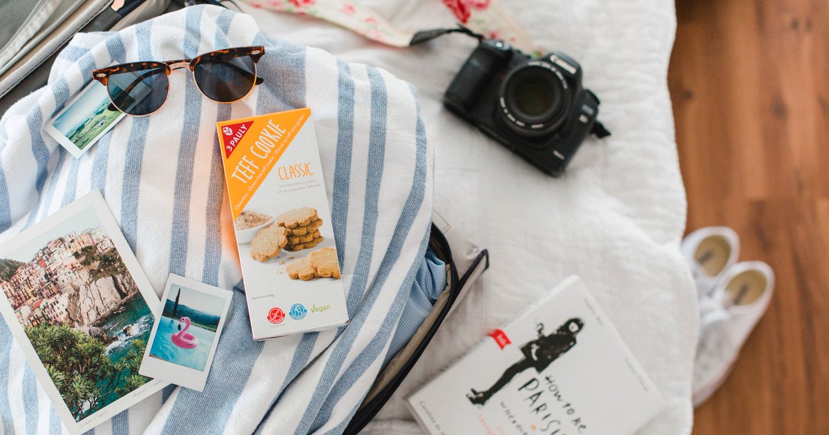 Die Urlaubszeit steht vor der Tür und damit auch das Kofferpacken. Was bei uns auf jeden Fall nie fehlt, ist leckerer Proviant - natürlich #glutenfrei. 😉