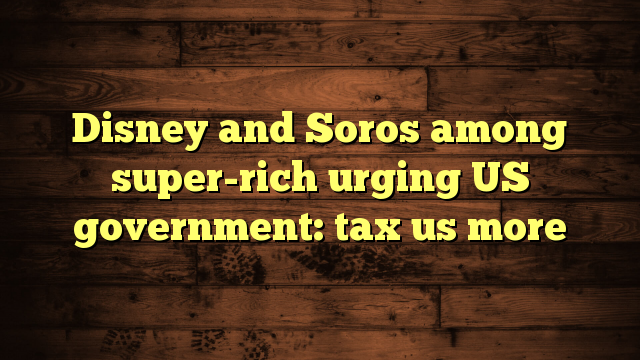 Something very refreshing about seeing the super rich in America asking to be taxed more!!! The proposed tax hike will affect circa 75,000 families worth more than $50m in the US (incredible to think that many families have that much money).

bbc.co.uk/news/business-…