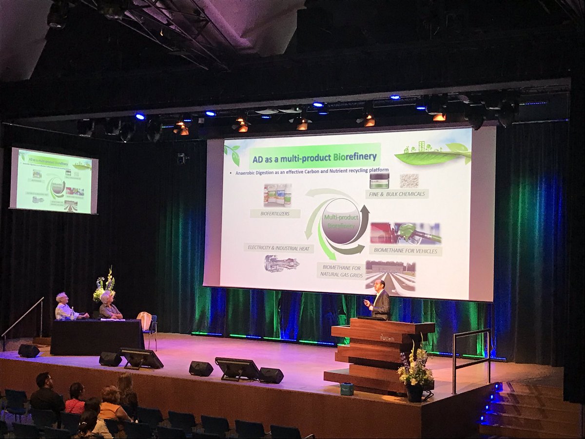 Great review by Raol Munoz from University of Valladodid at #AD16 about gas cleaning and valorization. Biological methods for upgrading is clearly interesting and potentially cheaper than conventially used. Use of methane as a platform chemical also represent a great potential.