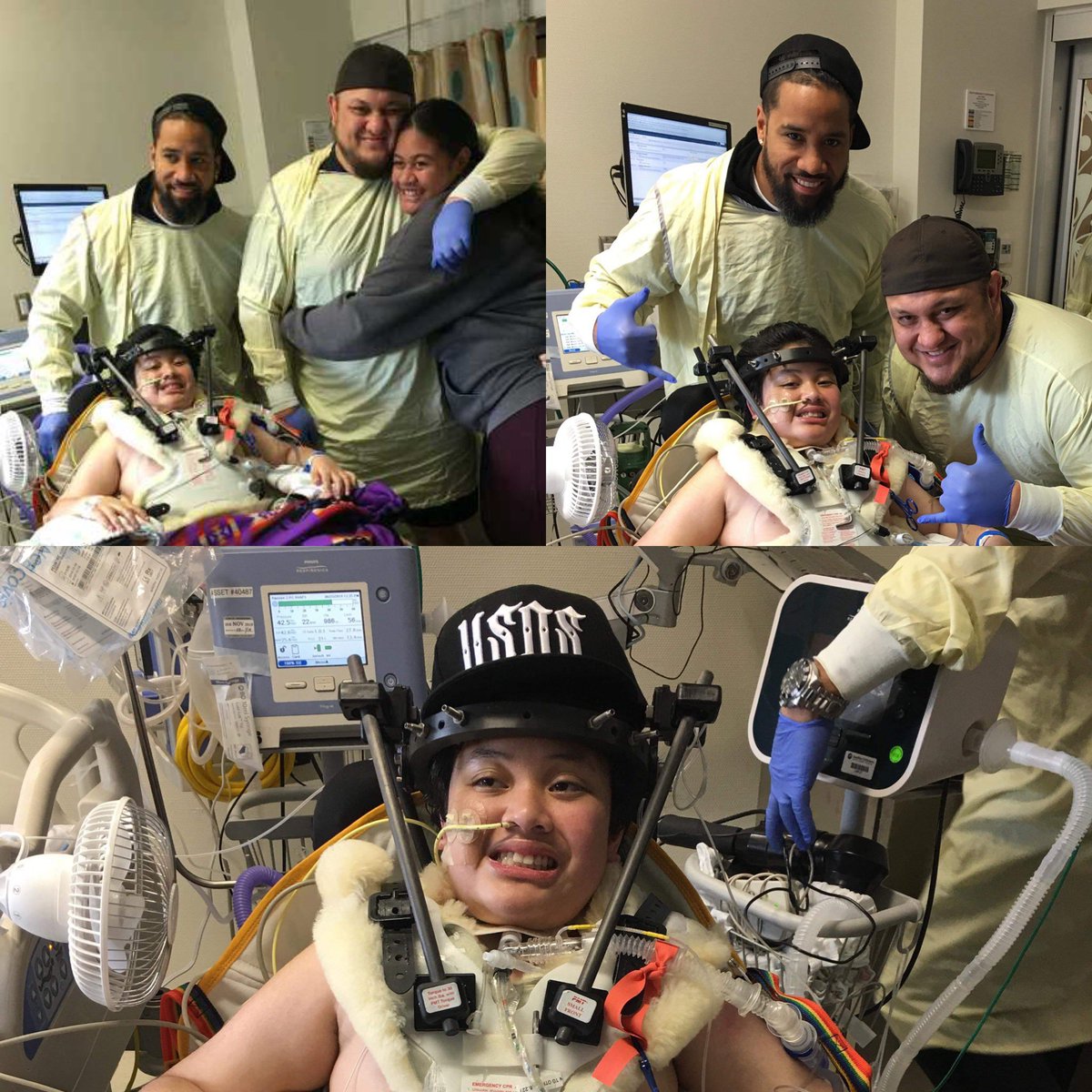 This is my nephew Peter. He fights everyday and has since the day he was born. Makes me realize, by comparison my job is definitely not that hard. Love you Nephew, keep strong and next time you come to the arena and see us in person.