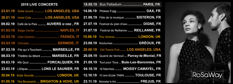 [ #Musique ] #electro #pop #jazz
#RoSaWay
Ils leur reste encore quelques dates disponibles pour la fin d'année. N'hésitez pas à les contacter 👉 artsdelascene.fr/musique/13345-… 
Vous pourrez également les applaudir le 27 juillet au #Festivalduplandeau  #Dignelesbains (04).
