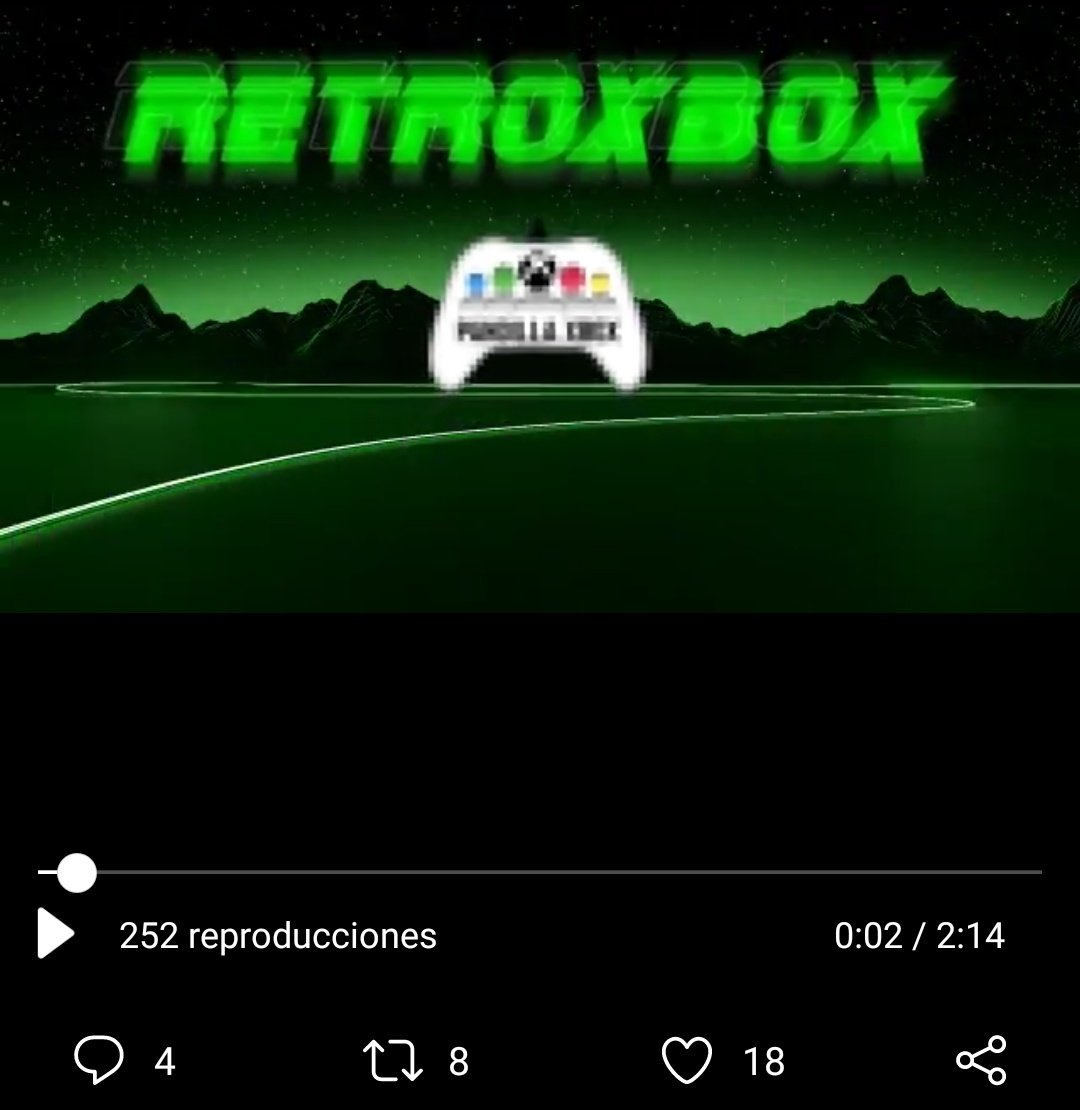 pandillaxbox's tweet photo. Nuestro primer #retroxbox ha sido todo un éxito 🤩 252 reproducciones de 285 pandiller@s que somos en un solo día 👏🏼👏🏼
Gracias por vuestro apoyo sois los mejores 😊➕💯👈🏼 https://t.co/Eo2b0KV90y