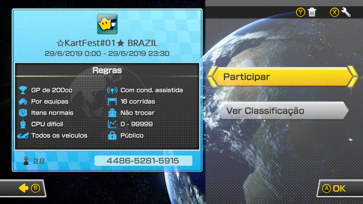 gilbertcold's tweet photo. Rodada final da primeira edição da KartFest vai ser neste Sábado. #TimeFrio #TimeCalor #MK8D #NintendoSwitch https://t.co/xPzcoDRKY5