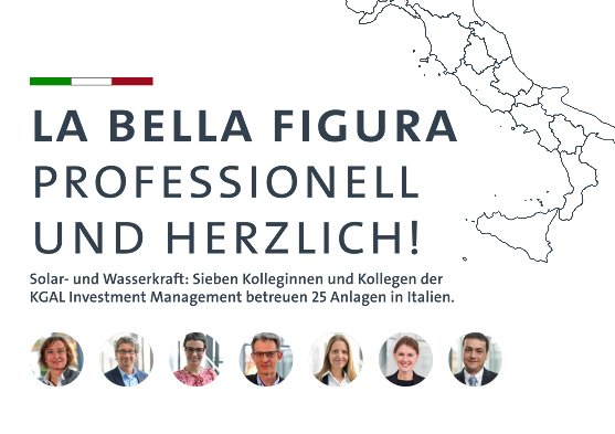 _KGAL_'s tweet photo. In der jüngsten Perspektive zu Erneuerbaren Energien wurden die KGAL-Mitarbeiter, welche die Solar- und Wasserkraftanlagen in Italien betreuen, nach den do's and don'ts im Umgang mit italienischen Geschäftspartner befragt. Typisch italienisch gibt es nicht https://t.co/J4zKBrn0h7 https://t.co/m644dDCbDH