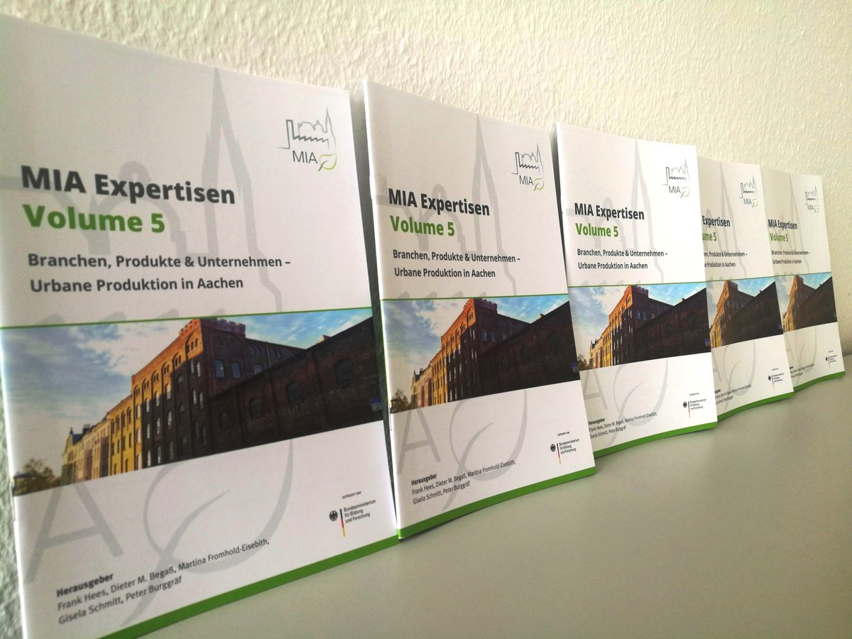 😍 Es ist soweit. Die fünfte MIA Expertise ist da. ❗️❗️
Sie liefert spannende Einblicke zum Thema "Branchen, Produkte &amp; Unternehmen – Urbane Produktion in Aachen".
Download ist hier möglich: mia-projekt.de/expertisen
#MIA #urbaneproduktion #Aachen #MadeInAachen #MIAExpertisen