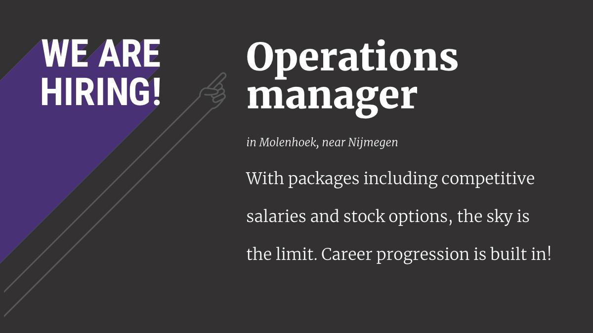 NerinaCS's tweet photo. As @paztir's new Operations Manager, you will act as the centre of gravity for our new HQ, supervising finances and taking care of the wellbeing and productivity of your team.
Think you’ve got what it takes? Get in touch at: info@paztir.com
#hiring #job #JobSearch #JobHunt https://t.co/FCvb8F8BDa