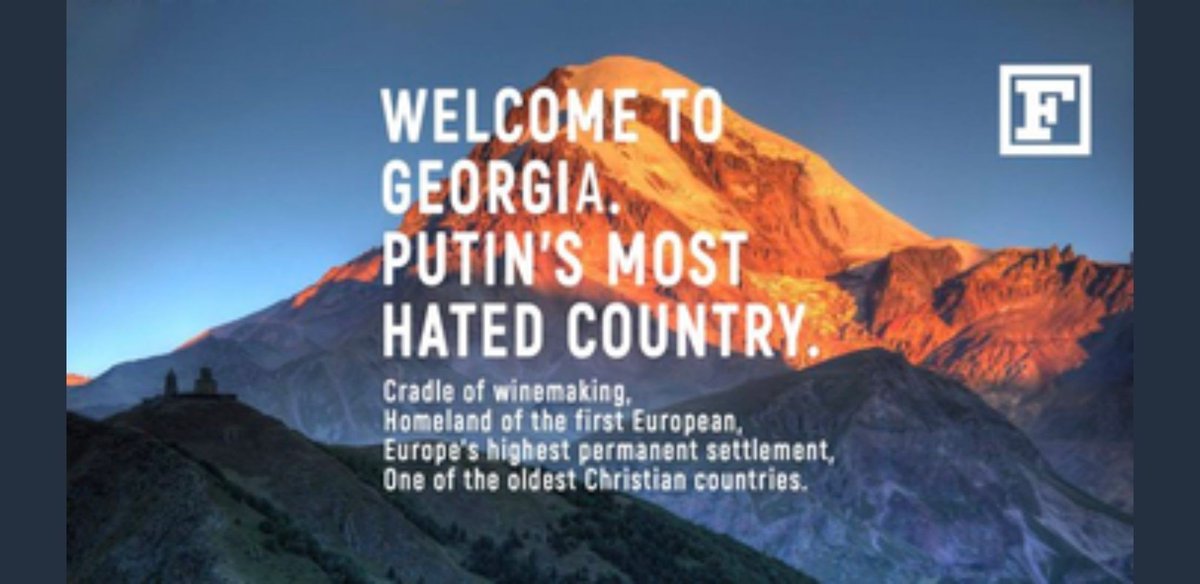 PLEASE RETWEET THIS:

Russia now occupies 20 % of Georgia.

Now it tries to boycott this lovely democratic country.

Let us share this and show that we stand with our friends in Georgia!

#VisitGeorgia #WorldWelcomeToGeorgia 
#SpendSummerInGeorgia 🇬🇪