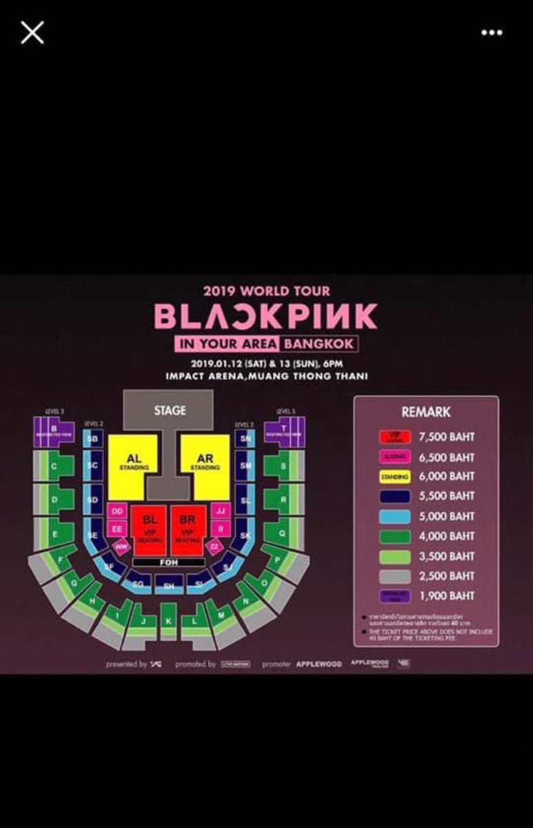 Hongheeah's tweet photo. 6 ticket (13/7-14/7) queque<600
Deposit50%
If u need pls dm me
#BLACKPINKinBANGKOK #BLACKPINK #BLACKPINK2019WORLDTOUR #BLACKPINKinFORTWORTH https://t.co/BQf4RXXfKM