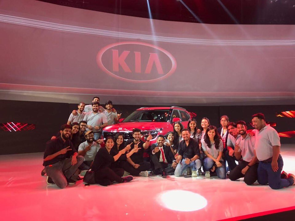 bluefishevents's tweet photo. The Global unveiling of Kia Seltos SUV.

Kia Motors launched Seltos Compact SUV - its first car in India launched for the global market.

Congratulations to the team of XPANDD for this successful feat!

#ShowCalling and #BackstageManagement by @bluefishevents_ https://t.co/egCErR1QDk