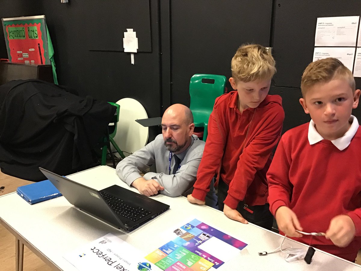 CwmclydachPri's tweet photo. The first challenge has started! We are so excited @CSC_DigiLearn ! Seven teams from around RCT are here to take part! #cwmcreative #cwmcapable #cwmambitious https://t.co/HvTN9Ex666