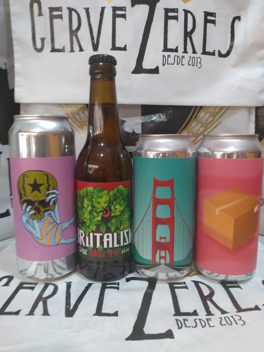 CerveZeres's tweet photo. @CerveZeres #Novedades #Noruega @LervigBeer & #Zombier SUMMER Triple Dry-Hopped Ipa 7.7% #España @Cervezasyria BRUTALISM Brut Ipa 7% #Noruega @alefarmbrewing SAN FRANCISCO SKIES Ipa 6% y RETURN TO SENDER Double India Pale Ale 8%. Fantásticas y deliciosas #cervezas @CerveZeres https://t.co/rMwTf6Bj0t