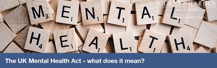 EH_Solicitors's tweet photo. Application of the UK Mental Health Act (MHA) is often referred to as being sectioned, but what exactly does this mean? Find out in our latest blog... https://t.co/13YmqnBgHd  #mentalhealth https://t.co/A3BJf1jftZ