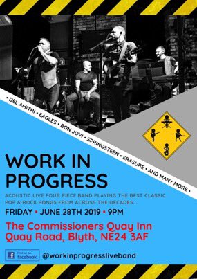🎶 FREE LIVE MUSIC 🎶 

This Friday we have the amazing local lads Work in Progress playing after 9pm.

🍽 Eat until 9

🥂 Drink until midnight

🛌 Sleep the night

💃🏼 &amp; Explore the dance floor!
