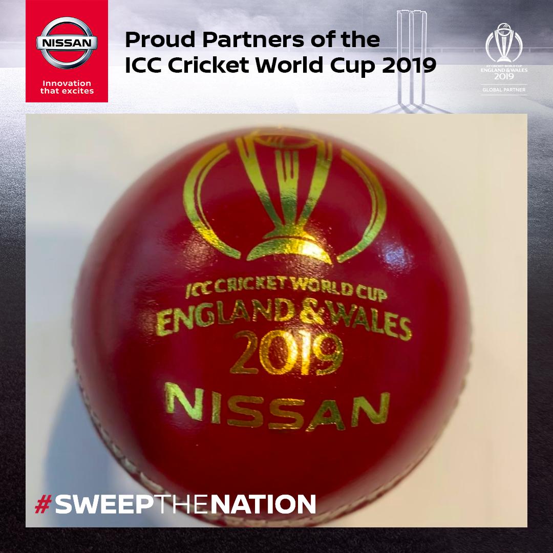 As part of the #SWEEPTHENATION celebration, you could get your hands on a branded Nissan ICC World Cup 2019 Cricket ball when you buy a new Nissan before the end of June - bit.ly/2IeKaPv