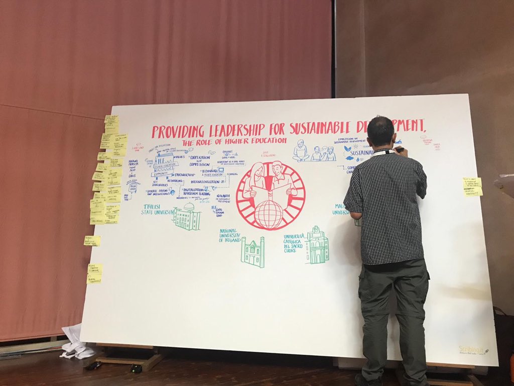 Providing Leadership for Sustainable Development, the Role of Higher Education - Aula Absidale, Complesso di Santa Lucia <a href="/BFUGsecretariat/">EHEA - BFUG</a> <a href="/CIMEA_Naric/">CIMEA</a> <a href="/MiurSocial/">MiurSocial 😷</a>