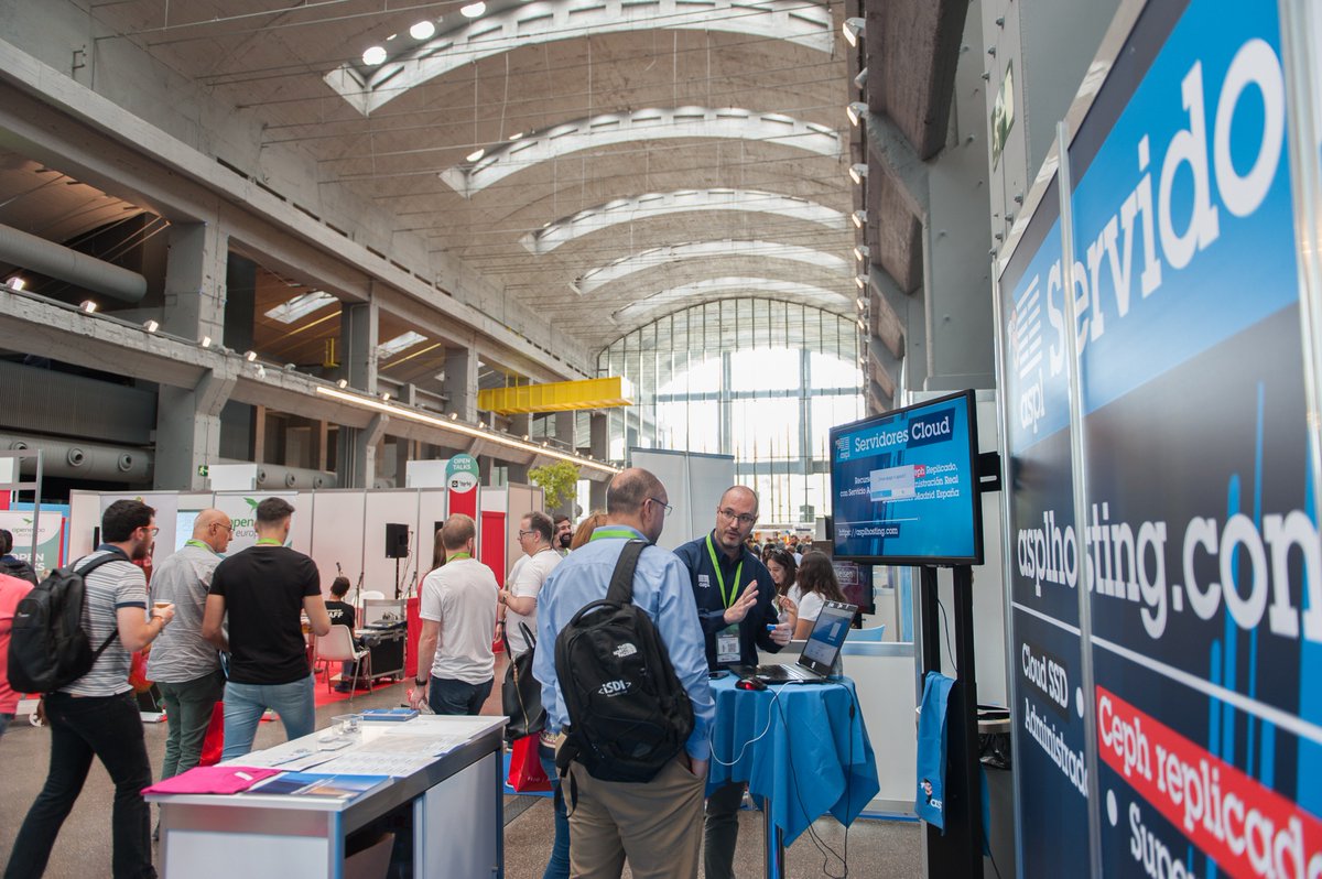OpenExpoEurope's tweet photo. GRACIAS a todos por acompañarnos en la feria y también a quienes nos habéis seguido en las redes sociales! ¡El año que viene más y mejor! ✔️💪 https://t.co/V2KgKU3QgA