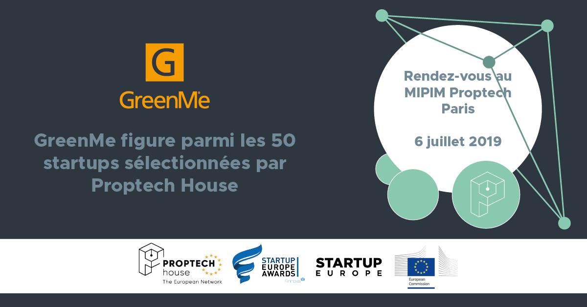 greenme sera present au @Paris_Mipim2019 , sélectionnée parmi les meilleures startups européennes dans sa categorie ! <a href="/Frenchproptech/">The French Proptech</a>