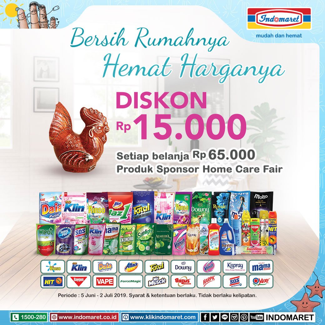 Home Care Fair Indomaret Juni 2020