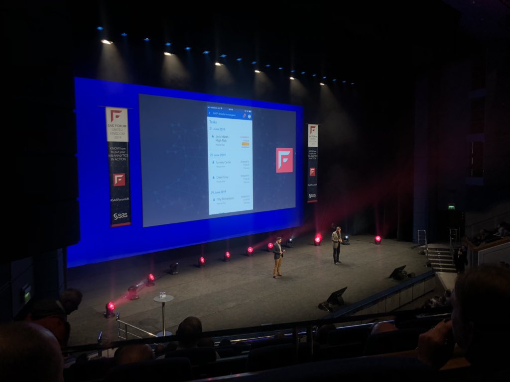 AmyMurraySAS's tweet photo. Art of the practical!! Analytics integration for everyone, everywhere! #sas #SASForumUk https://t.co/D1qTZ7bEbH