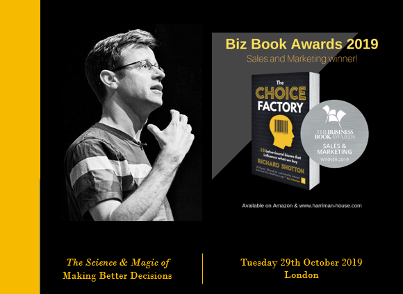 ALCourses's tweet photo. The best selling author and behavioural marketing guru @rshotton is one of our main speakers on 29th October in London
To get the chance to hear & learn from him - get more info here
https://t.co/LcNGWEVdry
#marketing #sales #behaviour #magicdecisions https://t.co/8uZxQ0q703