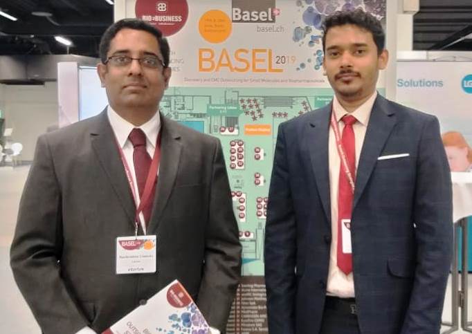 LaurusLabs's tweet photo. Our Laurus Synthesis team Mr. Ravikrishna Chebolu & Mr. Biswadeb Das is delighted to attend the @ChemspecEurope in #Basel, #Switzerland on 26th and 27th June 2019. Come along to meet our team to know about what we do and how we do!
https://t.co/swDKJIYY1K #ChemspecEurope2019 https://t.co/QqjhIIXbRQ