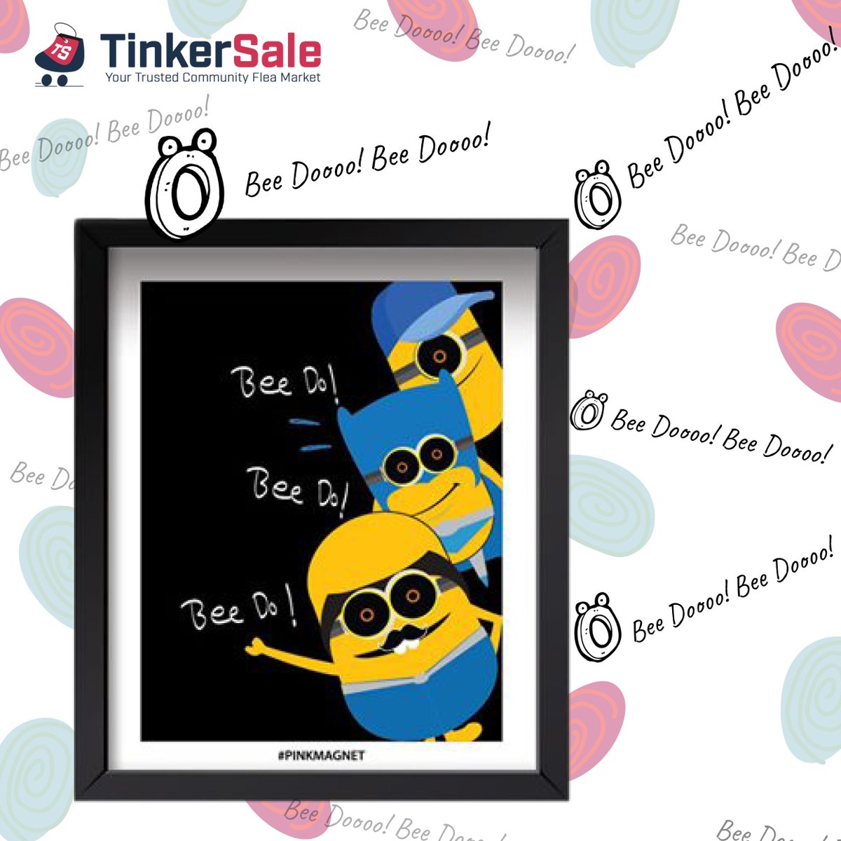 TinkerSale's tweet image. If Jackie Shroff ever hires minions at his work 😂! Hahaha! Don't you guys agree? 
Buy from a funny collection of wall frames only at 👉bit.ly/2RxRhpe
Featured by: Tinkersale Shop The Pink Magnet
.
.
#tinkersale #wallframes #personalizedframes #frameart