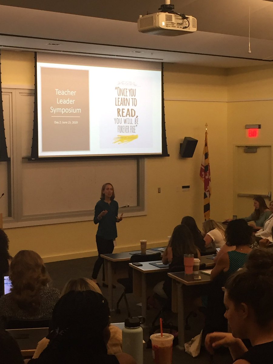 HCPSPL's tweet photo. Getting started on Day 2 Tchr Ldr Symposium @HeatherKutcher #HCPSTLS https://t.co/Gi7zQ4TF82