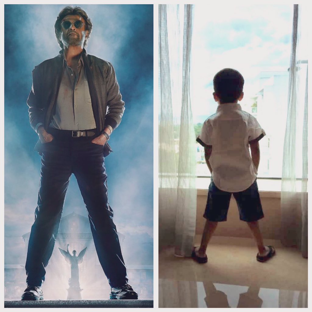 charlesvineeth1's tweet photo. #LittleBhashabhai❤️ @soundaryaarajni @ash_r_dhanush @rajinikanth https://t.co/XwwvIpoUaP