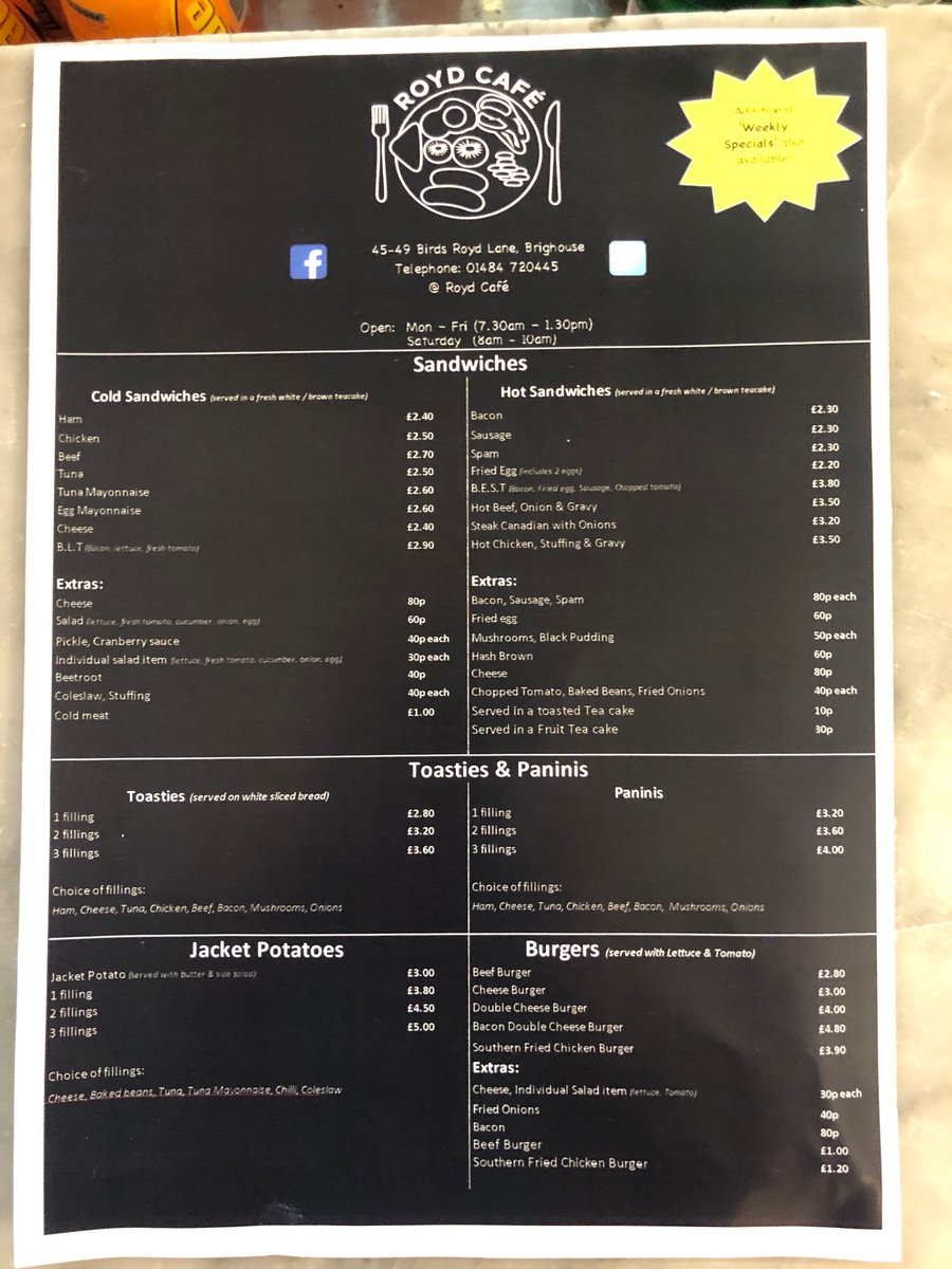 Our new menu is here!
