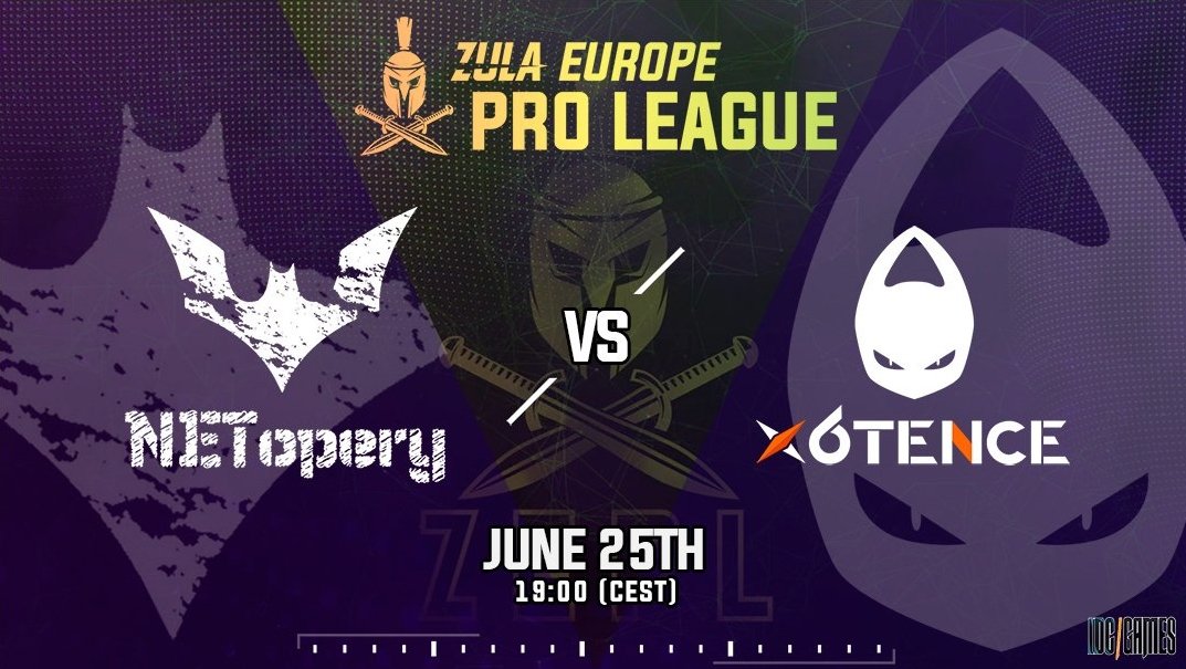 We play vs x6tence in #ZEPL today, cheer for us boyz!
