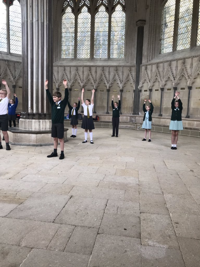 Yew_Trull's tweet photo. More fun today at Wells Cathedral. Starting off with some Flag Worship. https://t.co/XiLQXRrTJT