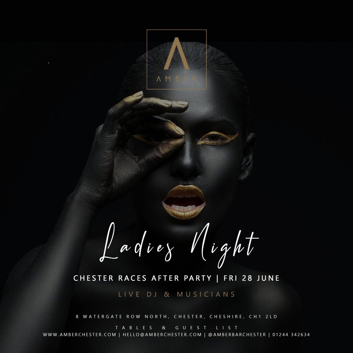 TheFunKitchen's tweet photo. This weekend at #AMBERChester - Tables, Guest List & Drinks: https://t.co/SlCSKdKYzy ++Limited tables now left!! #Chester #ChesterRaces #AfterParties #Cheshire #Sax #LIVEDJs https://t.co/iy9r1J9Kan