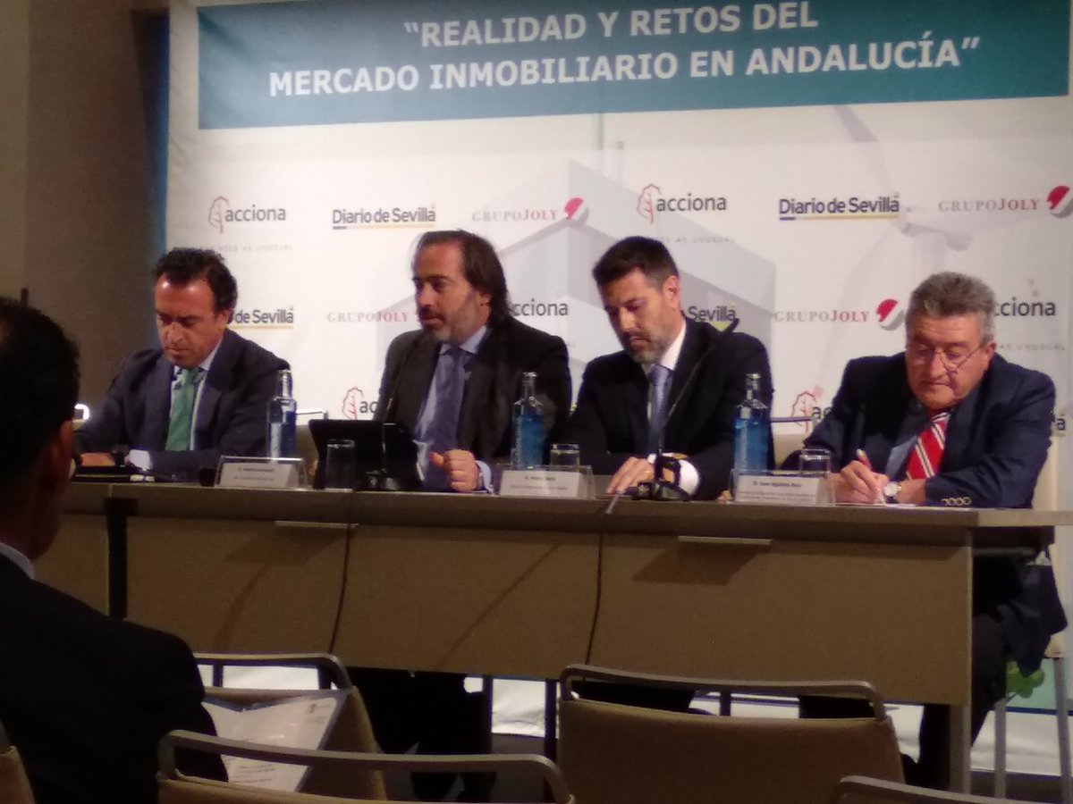 tinsa's tweet photo. Nuestro director comercial @pedrosoriatinsa ha participado en la jornada 'Realidad y retos del mercado #inmobiliario en #Andalucía', patrocinado por @ACCIONA en Sevilla. https://t.co/ayBM1Wtj8l
