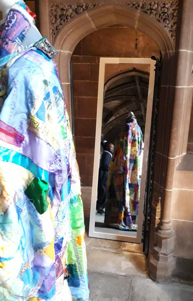 stmaryguildhall's tweet photo. Some incredible art &amp; thought provoking messages in the #bearinggifts exhibition in the Muniment Room @stmaryguildhall Themes of migration, frustration, hope &amp; identity. Running until 4 July https://t.co/AFxfRy3xzF #ThisIsCoventry #coventrywelcomes #maokwo @Coventry2021 https://t.co/hA9gWKWEGz