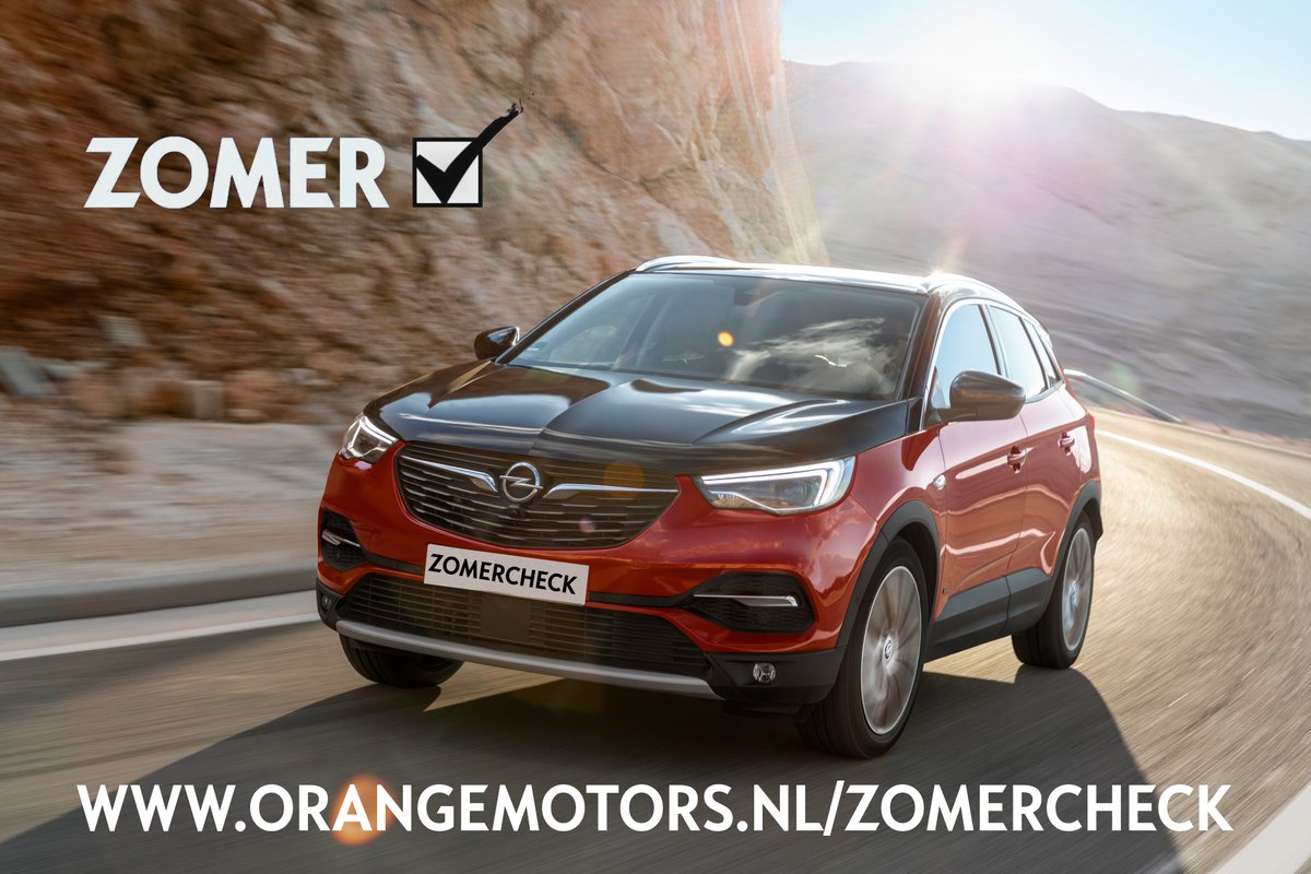 U gaat op vakantie en u wilt weten hoe het met de conditie en de veiligheid van uw Opel gesteld is? Maak nu een afspraak of kom langs bij Orange Motors langs voor een gratis zomercheck. Dat is een veiligheidscontrole van 36 essentiële onderdelen. Lees meer orangemotors.nl/gratiszomerche…