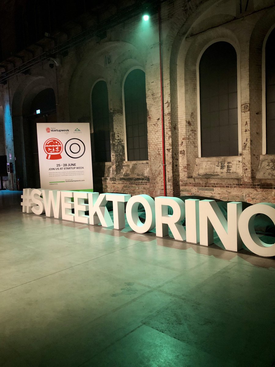 courtneyagras's tweet photo. Kicking off Techstars Startup Week Torino at OGR! Amazing venue and crowd! #SWeekTorino @OgrTorino @TRNStartupWeek https://t.co/y8fbF4IfLN