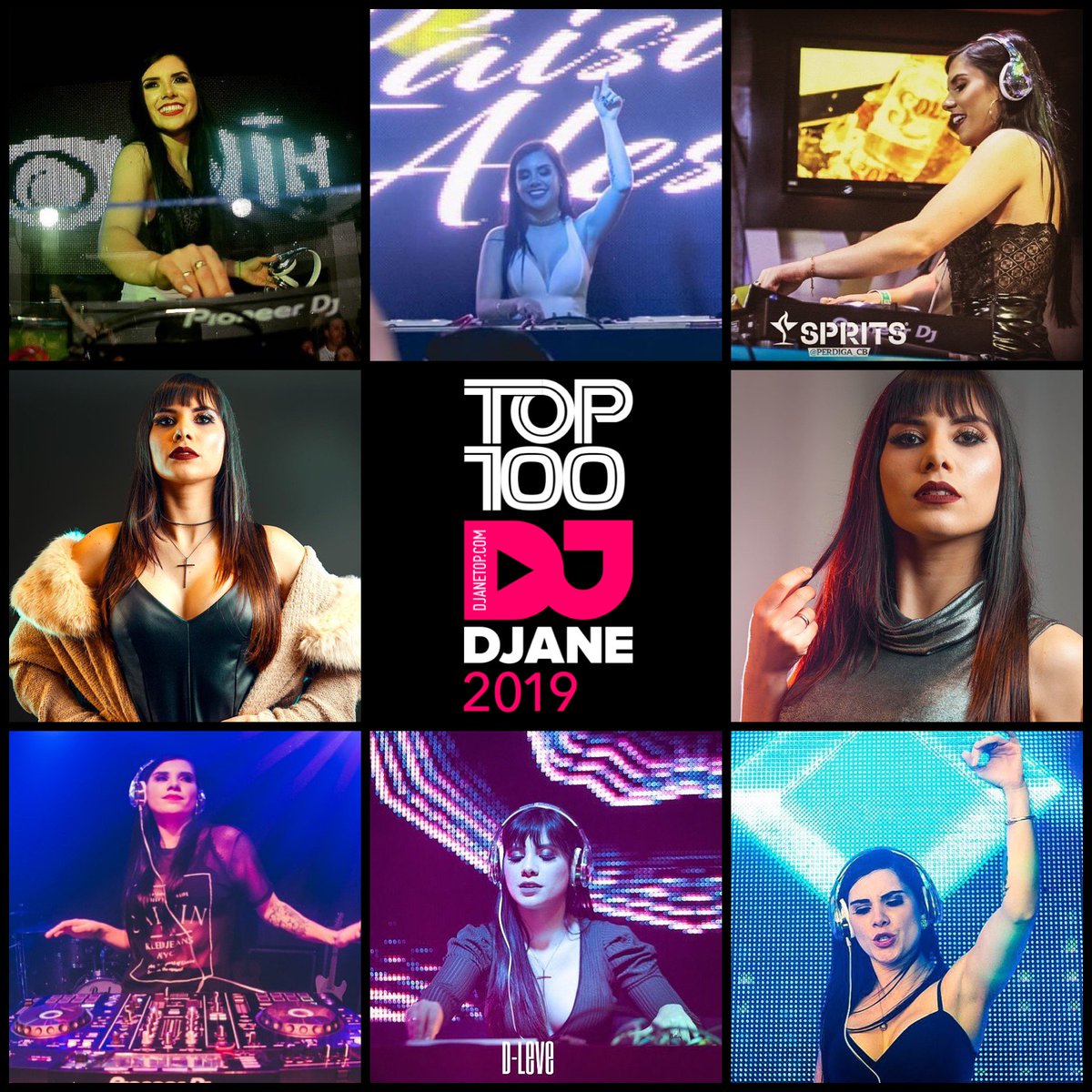 DjaneTop present the first real voting for the best world female DJs!
Give your voice for DJ Láisa Alessi from Brazil vote now on our website to get her in TOP 100 DjaneTop 2019!
djanetop.com/djanes/laisa-a…